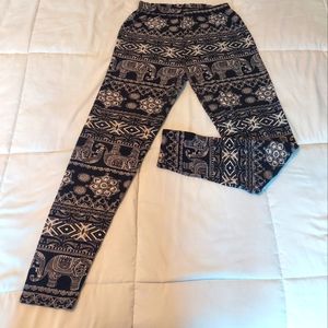 One Size Boho Leggings